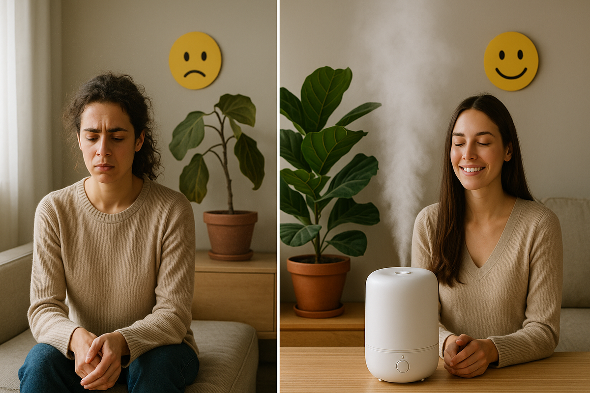Humidifiers for calmer rooms and better sleep