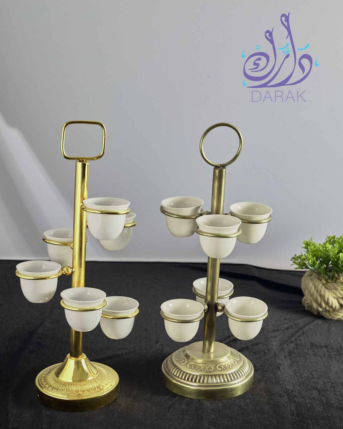 Calla Lily Tiered Coffee Cup Stands