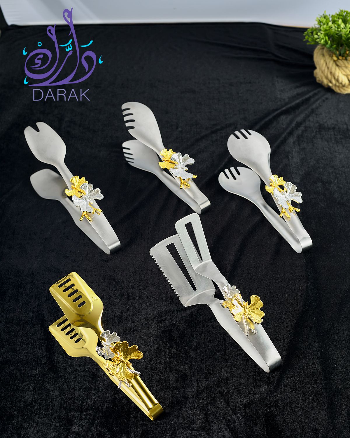 Farasha Garden Serving Tongs & Spatulas